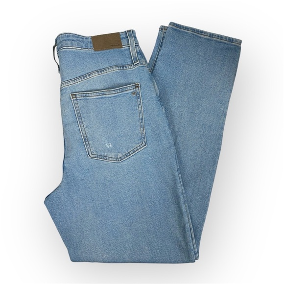 Madewell The Curvy Perfect Vintage Jean in Danby Wash: Ripped Edition size 30 - Picture 1 of 13